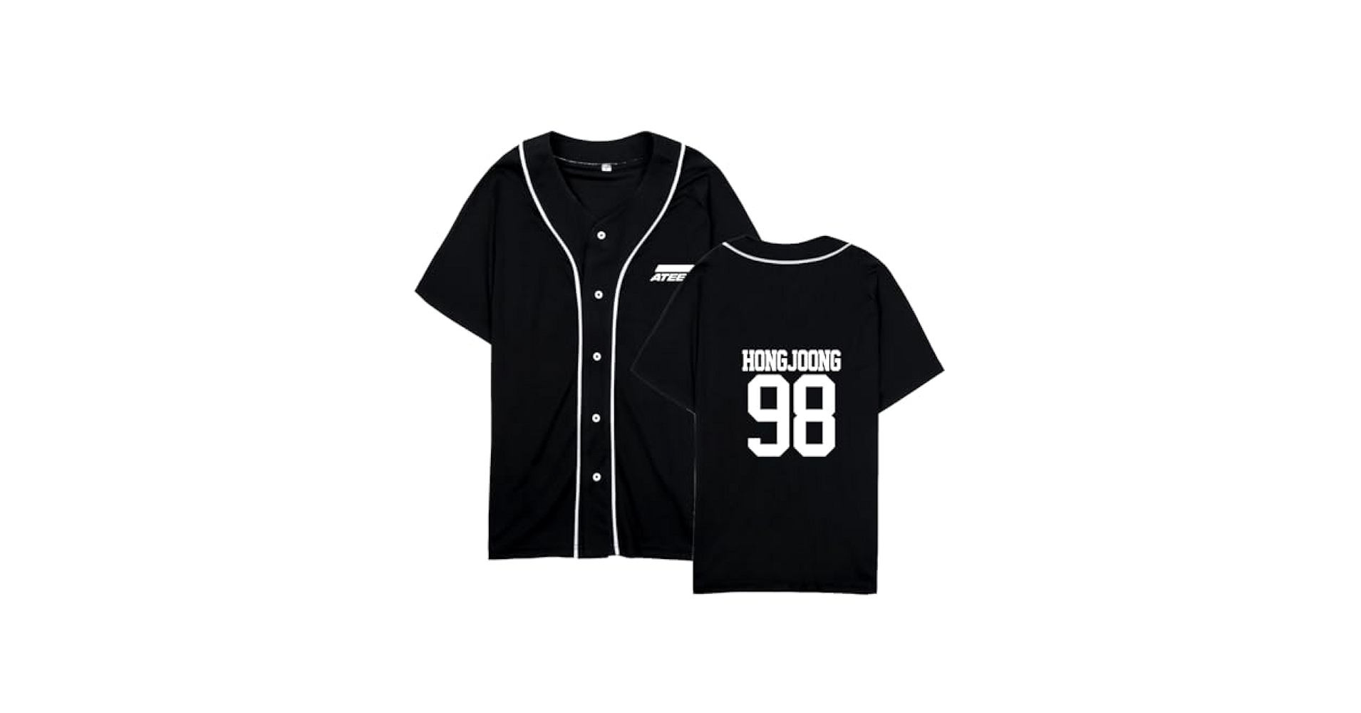 ATEEZ ソンファ ベースボールシャツ USツアー ユニフォーム トレカ付 ATEEZ ソンファ ベースボールシャツ USツアー ユニフォーム