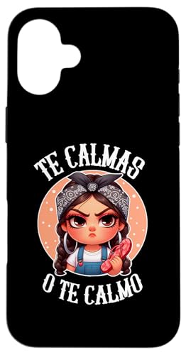 Te Calmas o te Calmo - Spanish Chancla- ȃXyC}} X}zP[X iPhone 16 Plus p