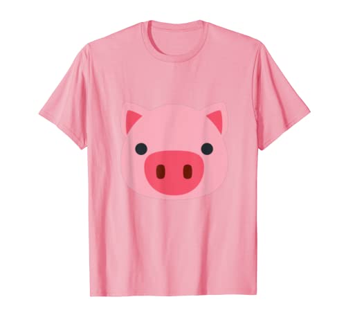 Costume de visage de cochon pour Halloween T-Shirt