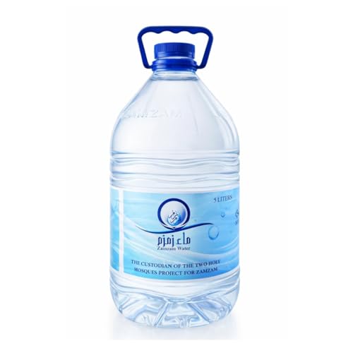 Zam Zam Water Makkah 5 Litres Original Makka Spring Water Still Water mecca Zamzam 100% Authentic & GENUINE