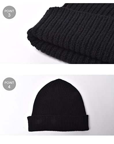 [ポール スミス] ニット帽 カシミア ビーニー メンズ レディ