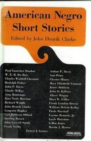 Paperback American Negro Short Stories Book