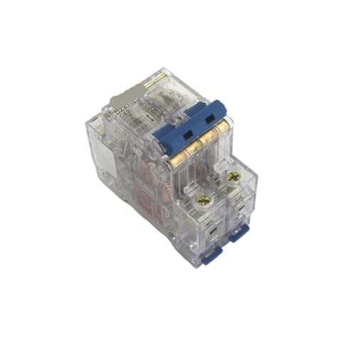 Mini disjoncteur 2P 25A transparent avec contrôle visuel instantané