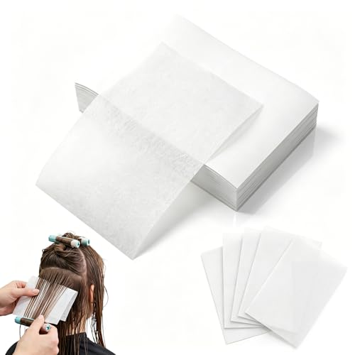 350 Pcs End Papers for Hair Perm, Disposable Salon Perm Papers for Hair, High Temperature Resistant Curling Paper for Cold Hot Perms Styling Tools