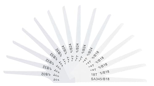 Lame Per Sega Pneumatica, Miste, Confezione Da 15