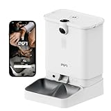 Smart Cat Feeder Multi-Pet Use - 5G WiFi with Dual Cameras 6L Dual Bins - App Meal Tracking - Portion Control - Live Video - Scheduled Feeding - Outdoor Design