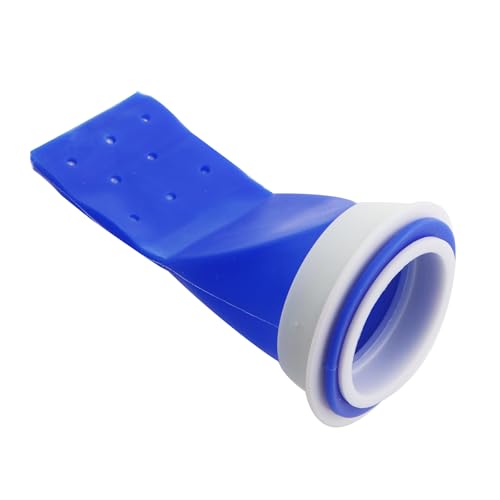 4 piezas válvula antirretorno para desagüe azul miniatura 4