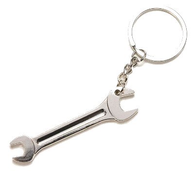 Preisvergleich Produktbild Schlüsselanhänger, kompatibel zu Unbekannt Gabelschlüssel Maulschlüssel Werkzeug / Mechanikerschlüssel / Geschenk / Handwerker