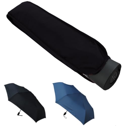 Parapluie pliant compact mini robuste en fibre de verre au design plat innovant