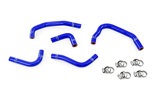 Image of HPS 57-1285H-BLUE Blue Silicone Heater Hose Kit (Coolant)