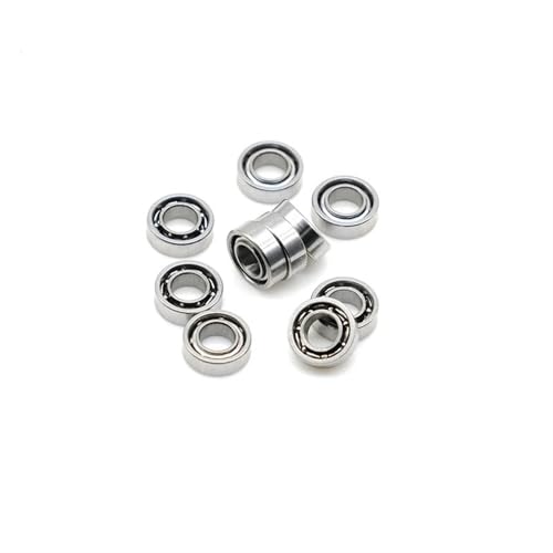 Micro roulement SMR74 ouvert 4x7x2 mm en inox pour outillage de précision et micromécanique