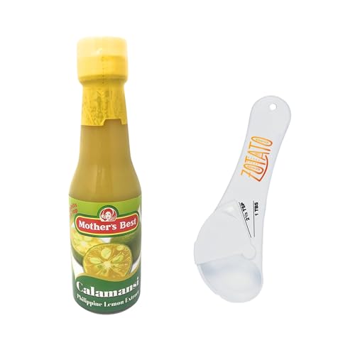 Mother's Best Calamansi Extract 5oz (150ml), Bundle with Spoon