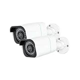 XGUELNT Telecamera IP bullet da esterno 4K PoE da 8 MP