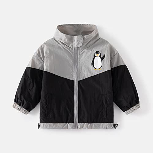 Toddler Summer Boys Girls Coat Lightweight Jacket Print Fashion Jacket Coat Girls Windbreaker Jacket3