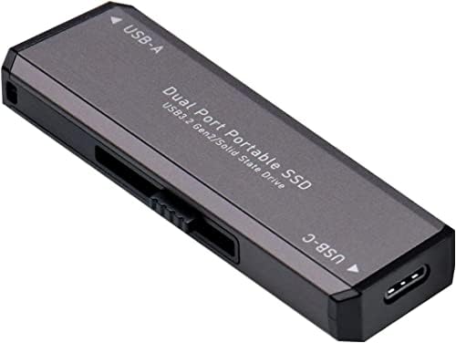 Amazon | ロジテック SSD 1TB 外付け ポータブル 高速 type-C type-A 