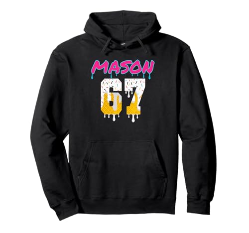 Mason 67 Halloween Football Ice Cream Drip kids slang �p�[�J�[