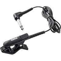 Korg CM-300-BK micrófono de contacto con diseño mejorado, Negro