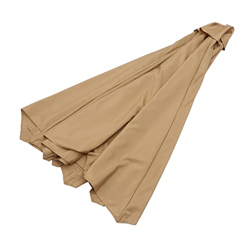 GALPADA 1pezzi Copertura per Ombrellone in Tessuto Resistente Copertura Parasole Adatta Tutte le Condizioni Meteorologiche Protezione da Pioggia Vento e Sole Intenso