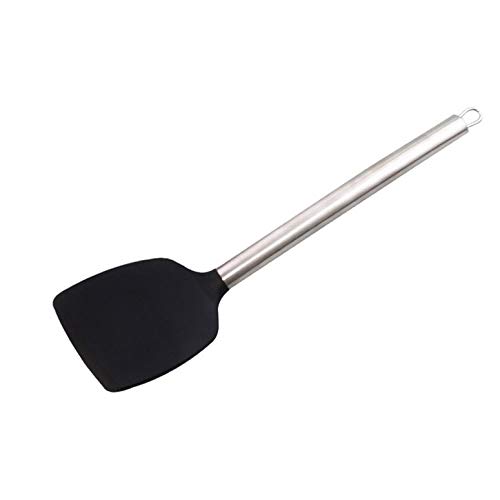 304 9 Set pá de aço inoxidável silicone utensílios de cozinha antiaderente espátula especial alta temperatura pá de cozinha