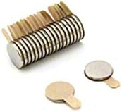N35 Neodymium Easypeel Adhesive Magnet for Arts, Crafts, Model Making, DIY, Hobbies and Packaging - 6mm dia x 1mm - 0.33kg Pull - North - Pack of 20