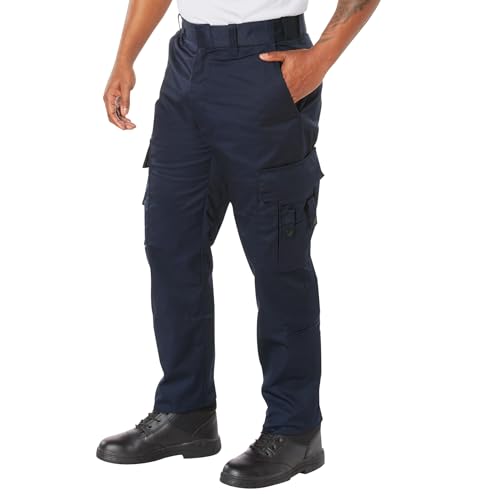 Pantalon EMT Deluxe Rothco avec poches tactiques bleu marine 44 46