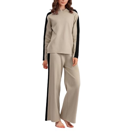 Pyjama femme en tricot : ensemble homewear fluide et élégant pour le canapé