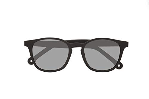 Parafina - Gafas de Sol Polarizadas para Hombre y Mujer - Gafas de Sol Anti-reflejantes Grises con Efecto Espejo - Lentes Grises