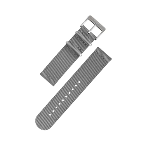 Strap UNIMATIC Cool Grey en nylon ultra résistant et boucle acier