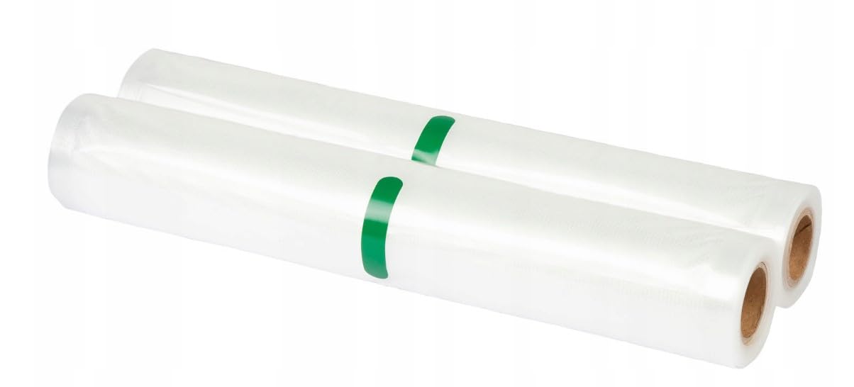 Rouleaux Sous Vide, 30 Sacs 28 x 300 cm, Sans BPA, Résistants et Compatibles avec Tous Appareils, Idéal pour Aliments, Cuisson Sous Vide & Conservation