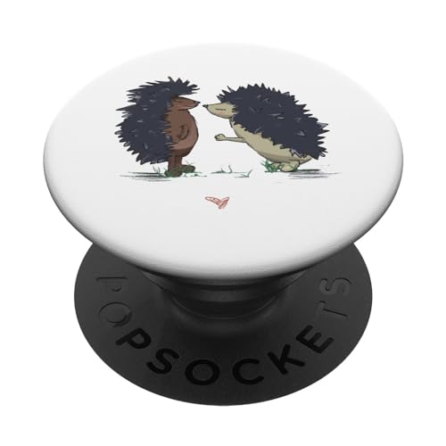 Cute Hedgehogs Free Hugs Hedgehugs PopSockets PopGrip Intercambiabile