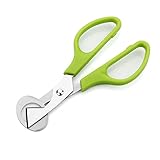 La hoja de este producto está hecha de acero inoxidable y plástico, duradera, segura y no tóxica, el mango está hecho de plástico, diseño ergonómico, conveniente y antideslizante cuando se sostiene, se puede reutilizar y se puede usar durante mucho tiempo. .