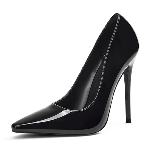 Image of Elisabet Tang High Heels, Women Pumps Pointed Toe Stilettos 4.7 inch /12cm Sexy Heels Party Shoes