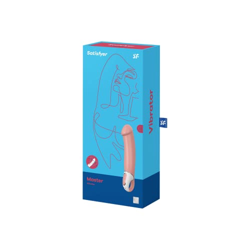 Satisfyer G-Punkt-Vibrator Vibes - Master | Dildo & Vibrator für die Frau | leise und starke Klitoris-Stimulation | extrem erotisches Sex-Spielzeug | Stimulator für Sie | wasserdichtes Sex-Toy – Bild 5