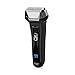 BriGenius Men's Electric Foil Shaver, USB Rechargeable Cordless Electric Razor with Pop-Up Beard Trimmer, Wet Dry Shaver 3 Blades