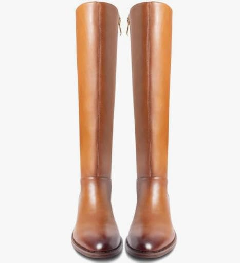 Women's Knee High Boots Low Heel Round Toe Riding boots Fall Long Tall Boots for Women4