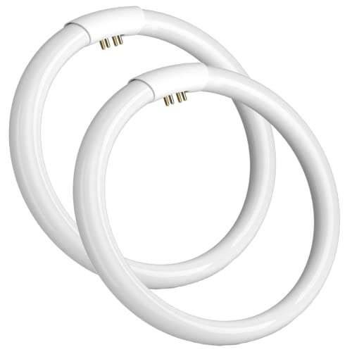 CLAR - Tubo Fluorescente Circular de 32W, Fluorescente Redondo, Fluorescente Cocina, Bombilla...