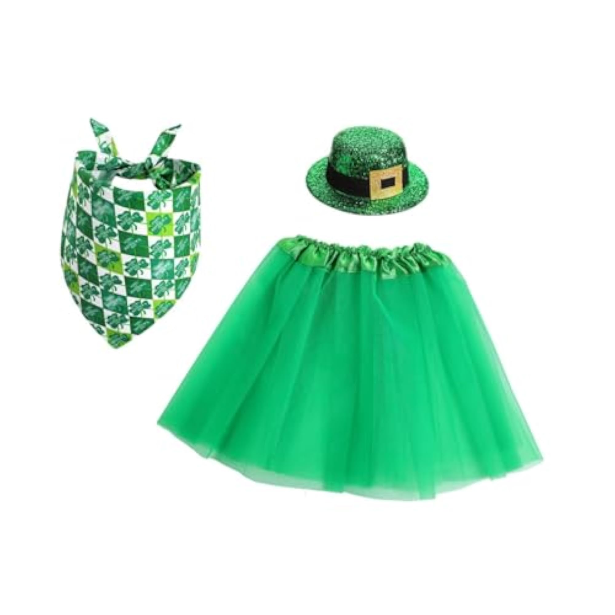 Goose Outfit Set for St. Patrick's Day Celebration
