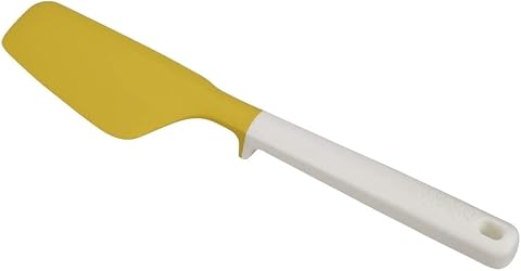 Paramount Plásticos Elevate Yumurta Spatulası, Beyaz/Sarı