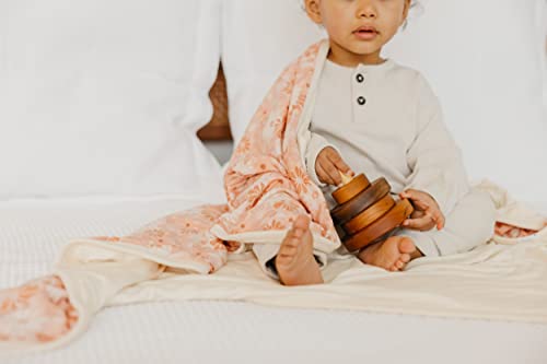 Image of Copper Pearl Jumbo 3-Layer Baby Blanket: Soft Baby Quilts for Boys and Girls | Breathable, Cozy, Toddler Blanket | Baby Quilt for Newborns | 46x46 Premium Polyester /Rayon | Penny