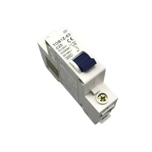 Disyuntor TOB1Z 25A cortocircuitos prevenidos en lineas de corriente directa