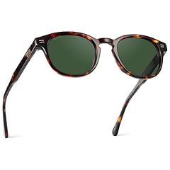 Amber Tortoise / Smoke Green Lens