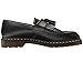 Dr. Martens Unisex Adrian Loafer Shoes – Leather Upper – Kiltie Fringe Detail – Cushioned Footbed & Sole Black Smooth UK 4 (US Men's 5, Women's 6) Medium