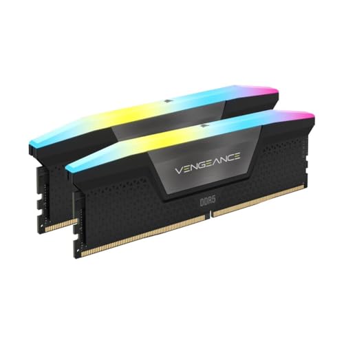 CORSAIR Vengeance RGB DDR5 RAM 48GB (2x24GB) 6000MHz CL36