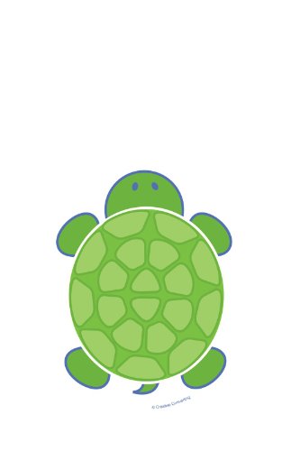 12-Count Cello Party Loot Bags, Mr. Turtle