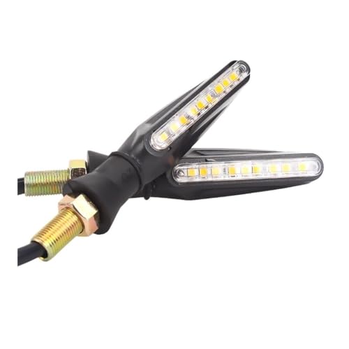 Luces direccionales de motocicleta con señal LED de parada 5