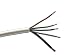 Produktbild LED RGBW Kabel weiß (4x0,35mm² & 1x1,0mm²) (5 Meter)
