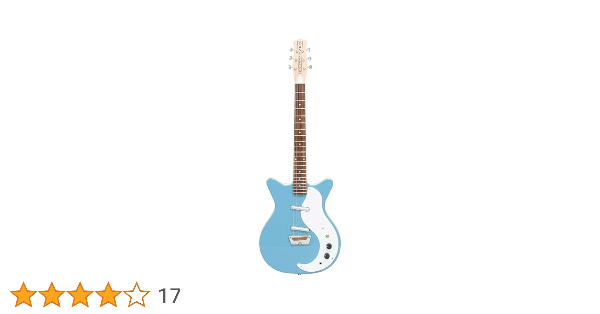 Danelectro 復刻モデル STOCK'59 V.AQUA 美品 Danelectro STOCK 59 V AQUA エレキギター（新品特価/送料無料