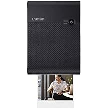 Canon SELPHY QX10 Portable Square Photo Printer for iPhone or Android, Black International Model