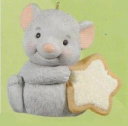 Hallmark LPR3801 Sweet Mouse 2012 Miniature Ornament