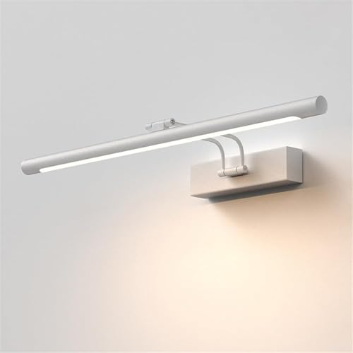 AMPIA APPLICAZIONE: L'area di illuminazione della lampada da parete davanti allo specchio del bagno è di 3-10 m². Questa lampada da parete è perfetta per qualsiasi ambiente moderno. È un'ottima soluzione per illuminare bagni, camere da letto, letti d'ospedale, corridoi, studi, scale, luoghi di lavoro, ristoranti e reception di hotel.